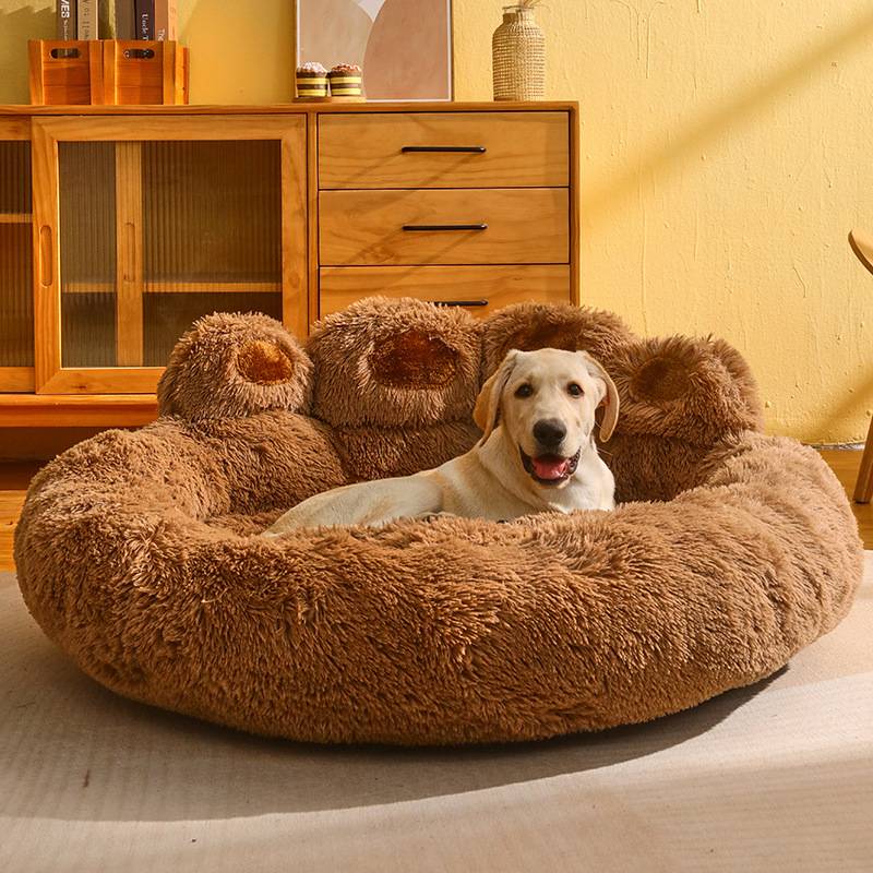 Cloud Pet Bed with Headrest