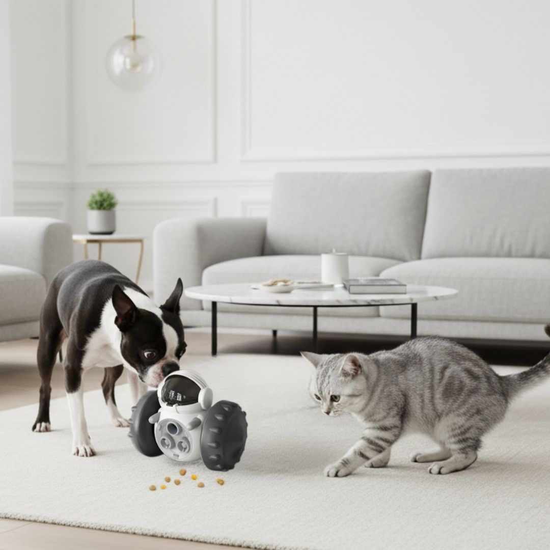 Robot Treat Dispenser Toy for Pets