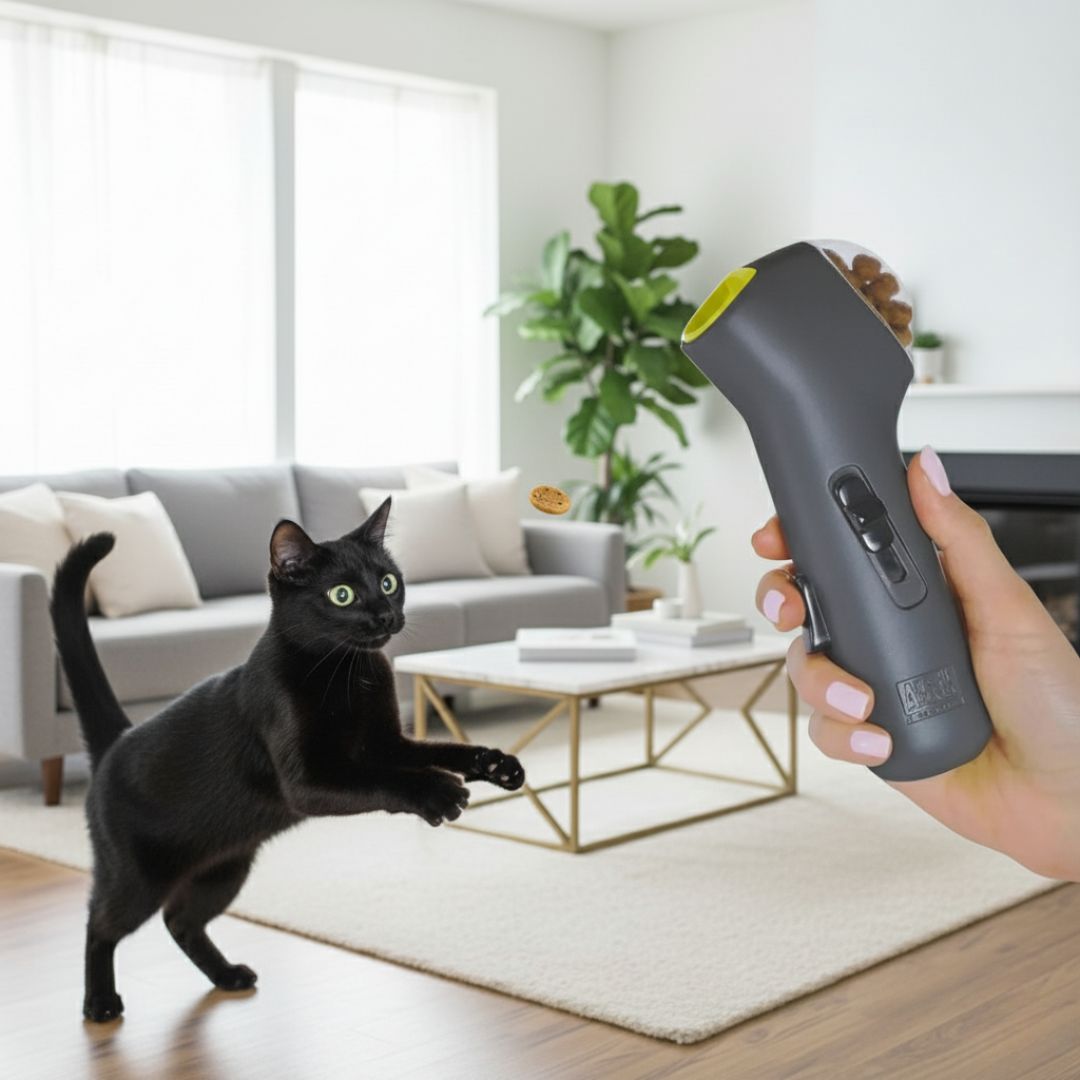 Interactive Treat Launcher