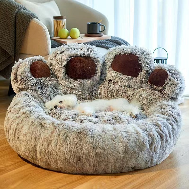 Cloud Pet Bed with Headrest