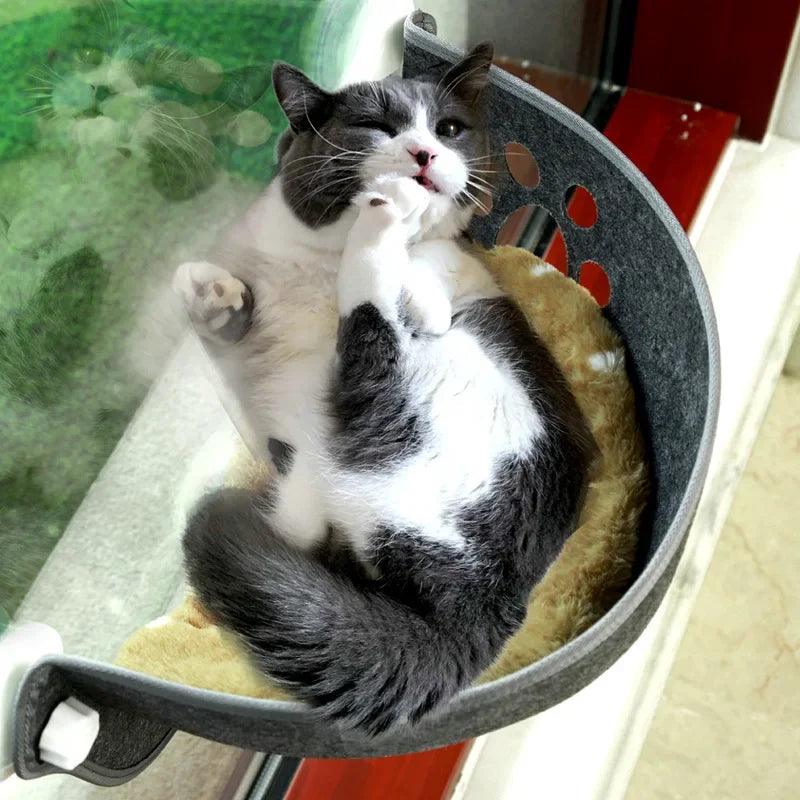 Window Cat Hammock with Cushion