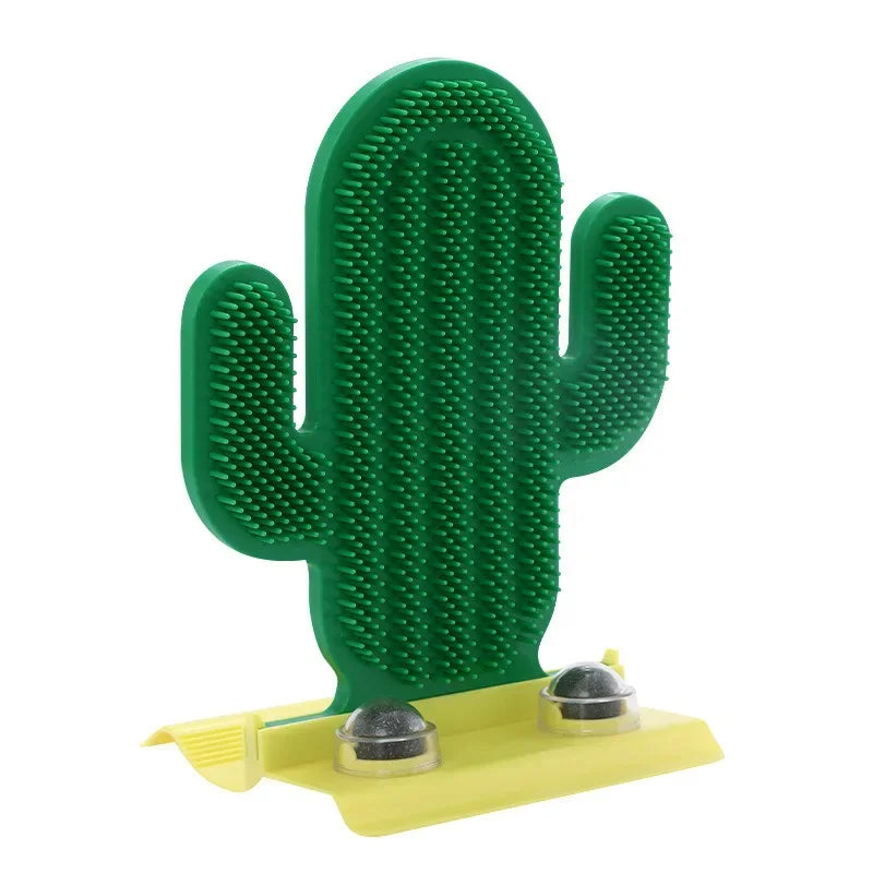 Cactus Corner Cat Massager with Catnip