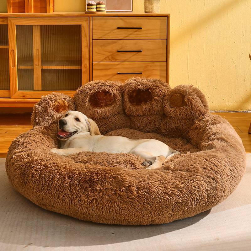 Cloud Pet Bed with Headrest