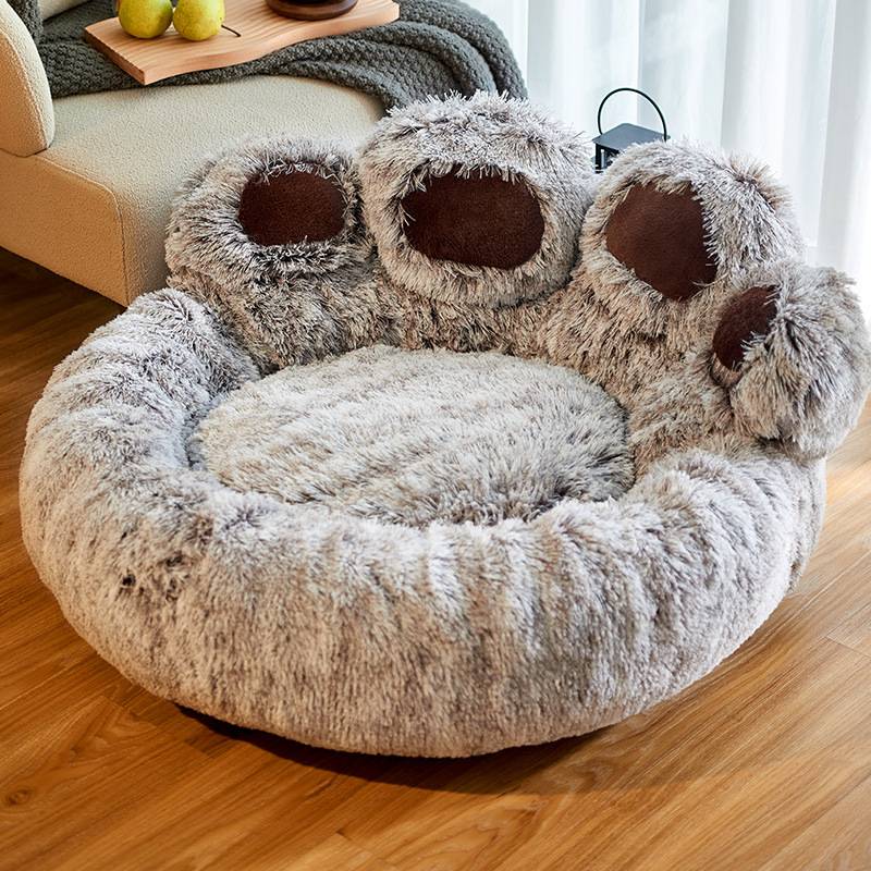 Cloud Pet Bed with Headrest