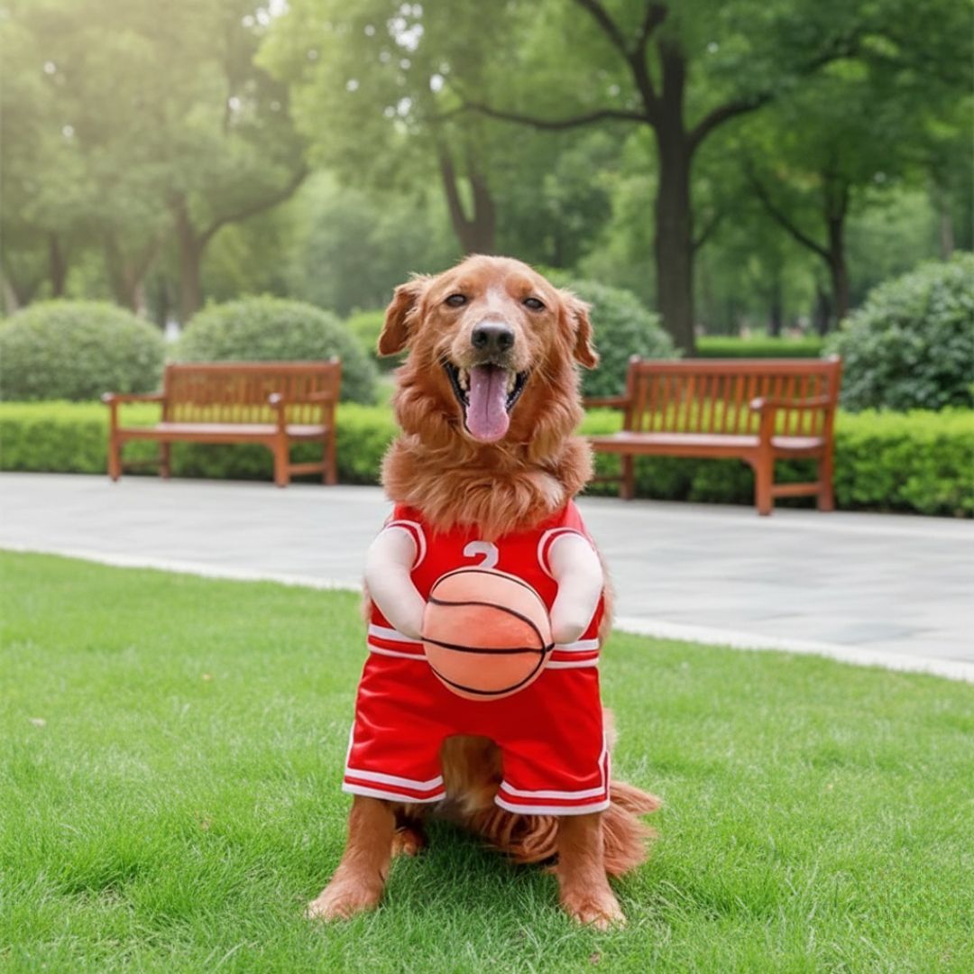 Basketball Uniform Costume for Dogs and Cats
