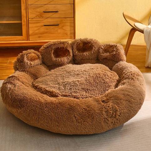 Cloud Pet Bed with Headrest