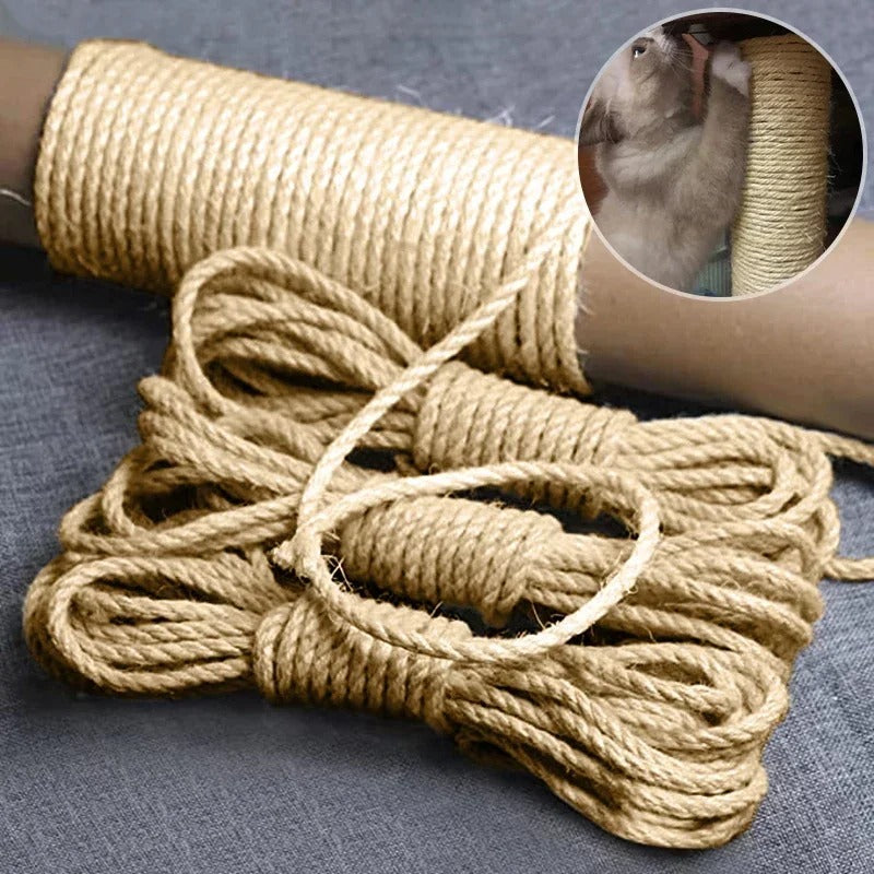 Natural Sisal Rope, 10 m Roll
