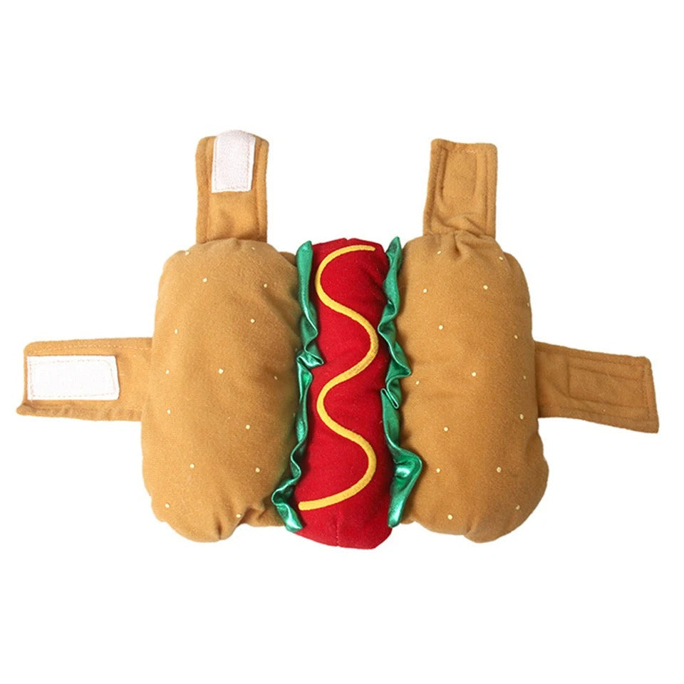 Hot Dog Pet Costume