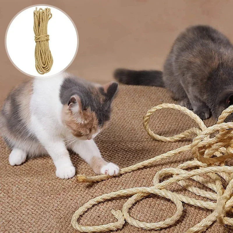 Natural Sisal Rope, 10 m Roll