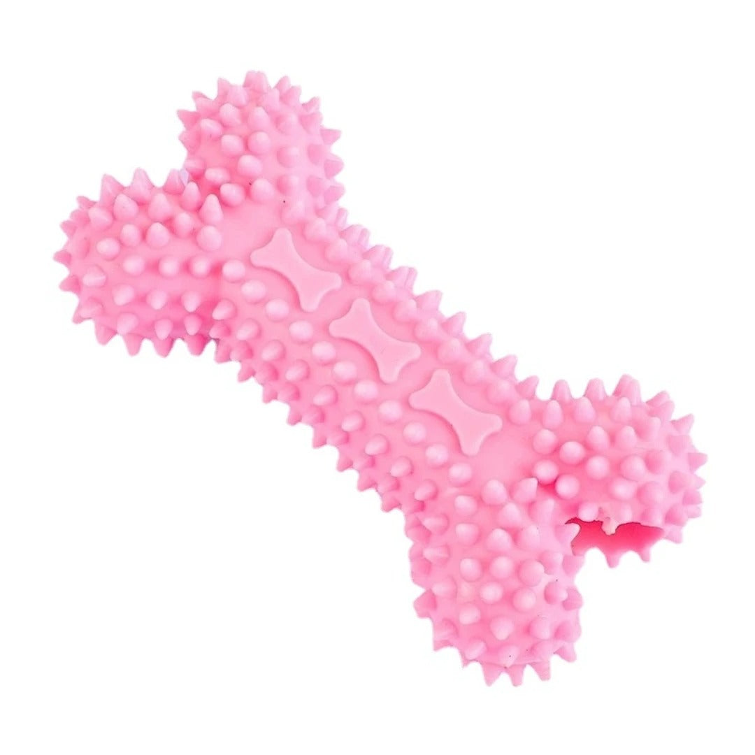 Puppy Bone-Shaped Treat Holder Chew Toy